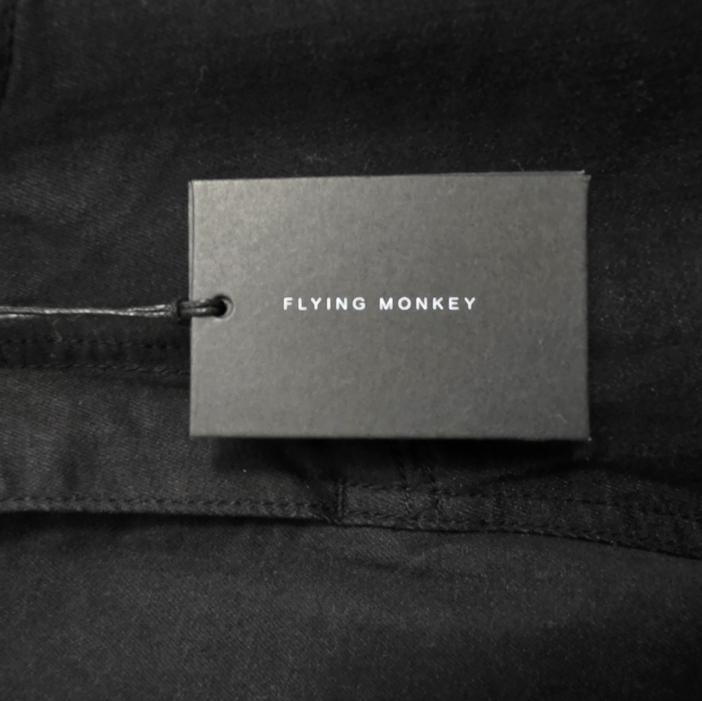 Flying Monkey Mid Rise Skinny Stretch Jeans Black Women's Size 27 NWT - Picture 11 of 11